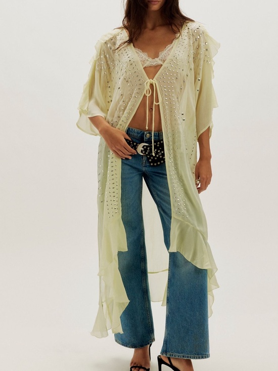 Free People Jackets & Blazers - Free People So Billie Studded Duster